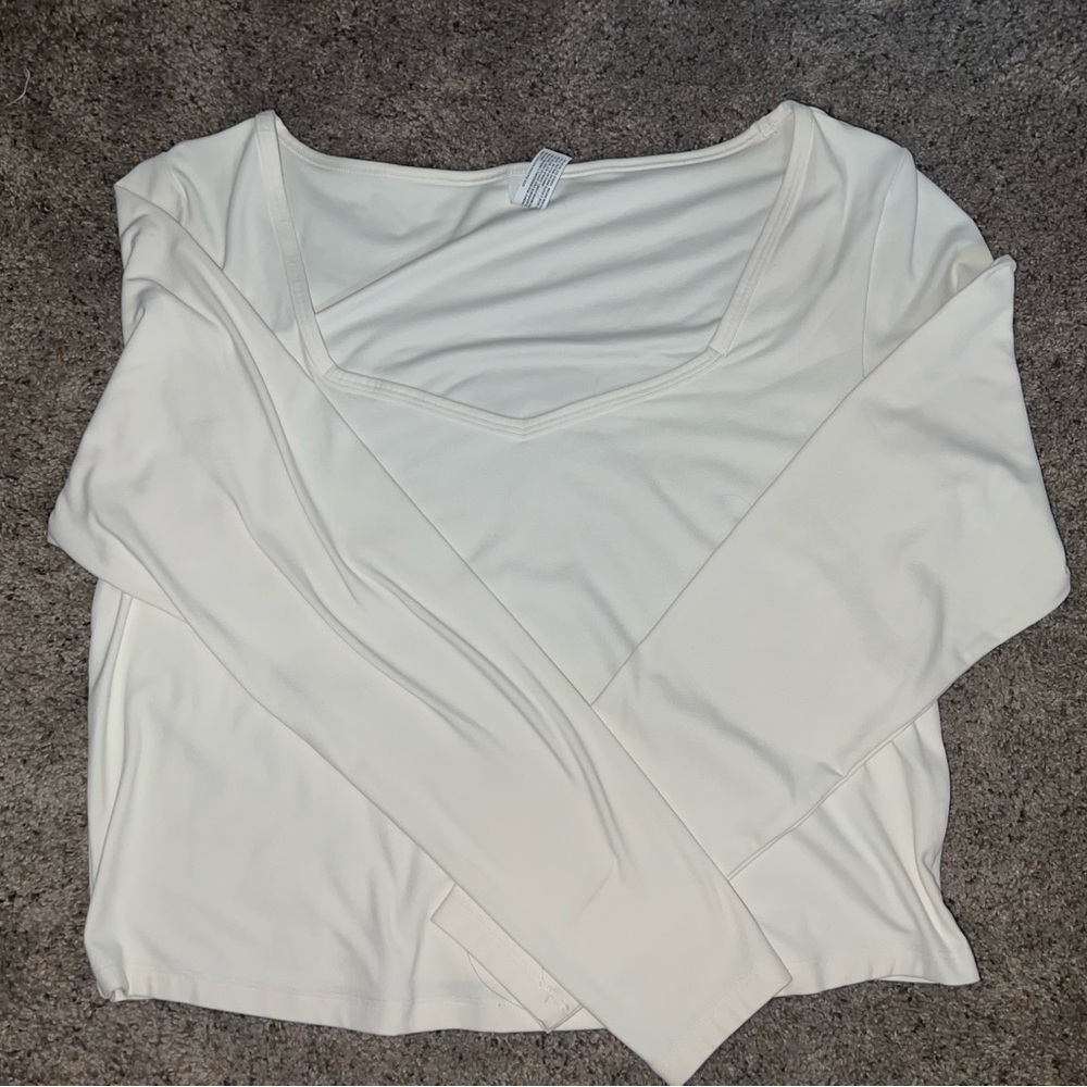 Elegant Cream Women's Top